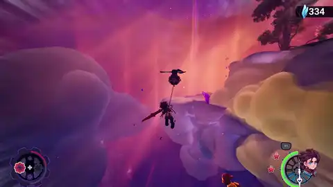 Zirian chains a dash across an early gap after the opening jump